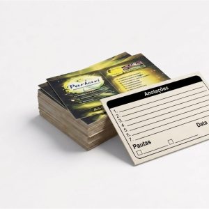 Cartao de visitas simples 1500 unidades