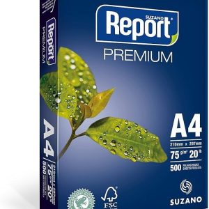 Resma de papel A4 com 500 folhas