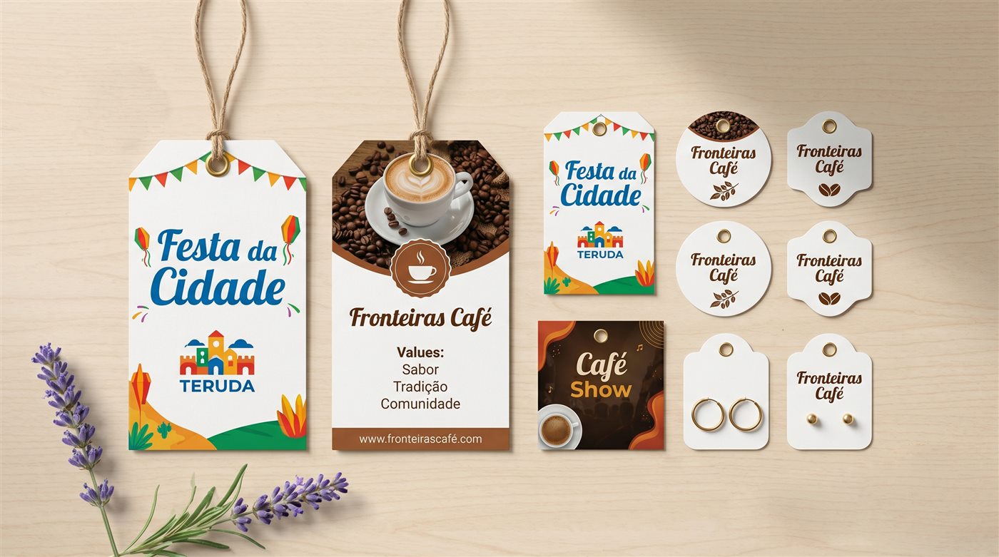 Tags de papel 1500 unidades