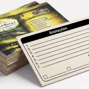 Cartões de visita simples personalizados