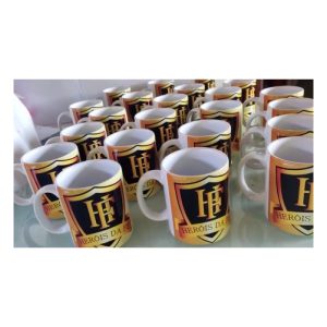 Canecas de porcelana personalizadas produzidas pela Volblack