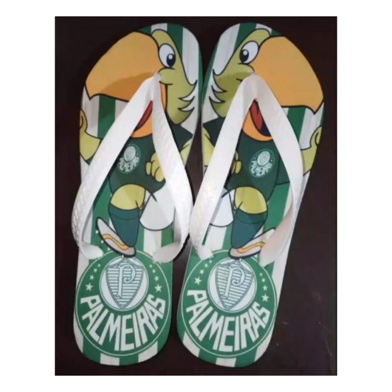 Par de chinelos personalizados